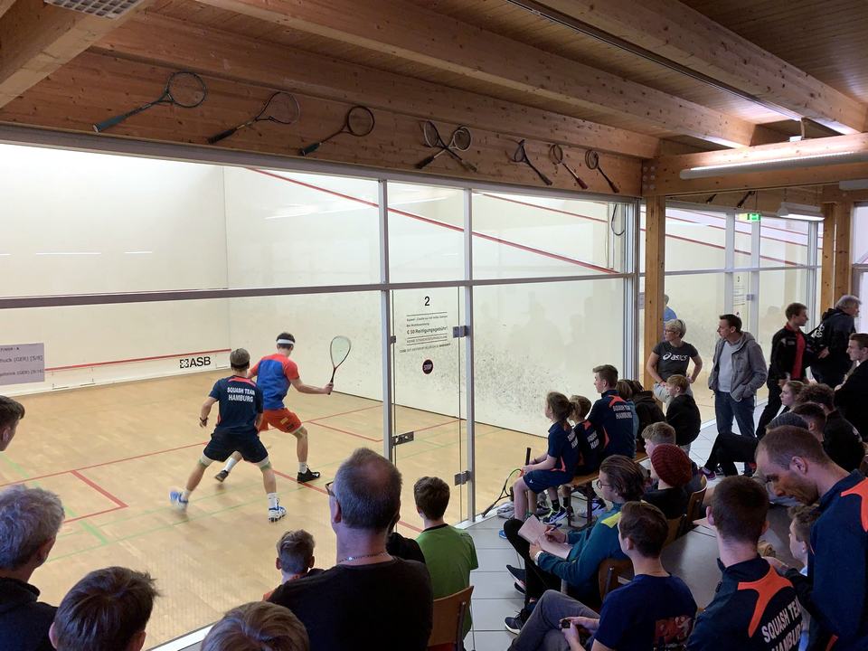 Squash-Turnier auf den Courts des BEYERS AKTIV-PARK